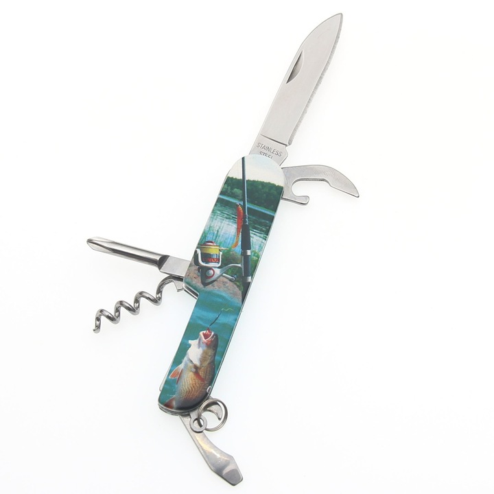 Briceag Pescar Multitool Albainox 11131