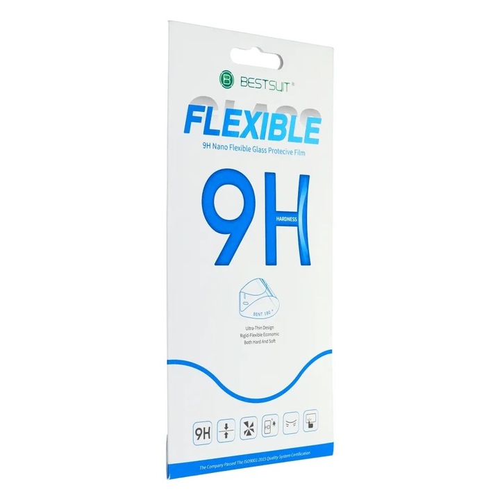 Samsung Galaxy A14 4G / A14 5G kompatibilis üvegfólia, nano, flexibilis, hibrid, edzett, full glue, Bestsuit