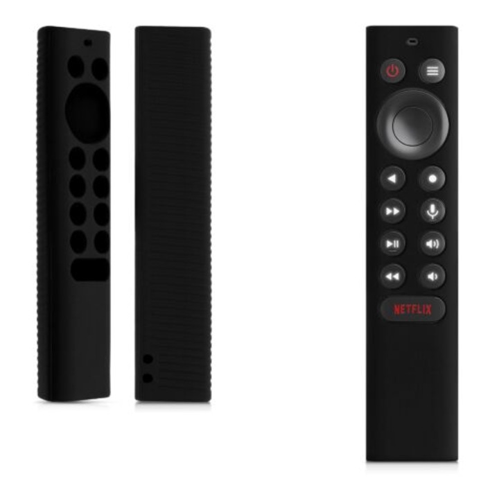 Капак за дистанционно управление Shield TV Pro/Shield 4K HDR, Kwmobile, черен, силикон, 53359.01