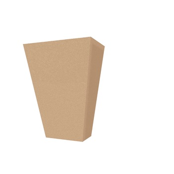 Cheie de bolta din polistiren expandat acoperit cu rasina FPCB01, latura mare 170mm, latura mica 100mm, G 100mm, H 200mm Cheie de bolta din polistiren expandat acoperit cu rasina FPCB01, latura mare 170mm, latura mica 100mm, G 100mm, H 200mm