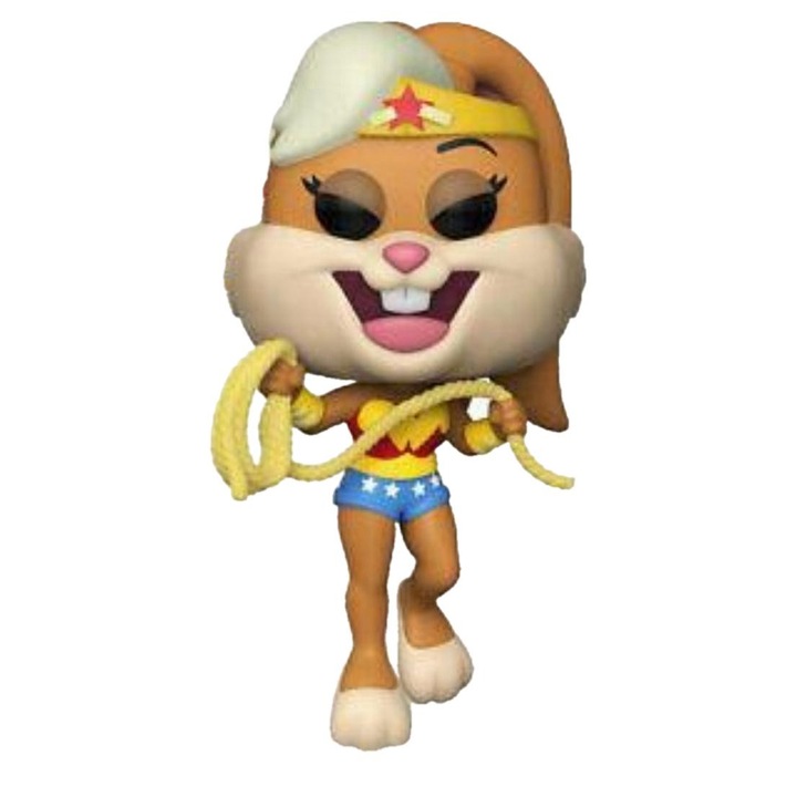 Фигурка Funko POP, Looney Tunes Lola Wonder Woman, винил, 3 години+, 10 см, многоцветен