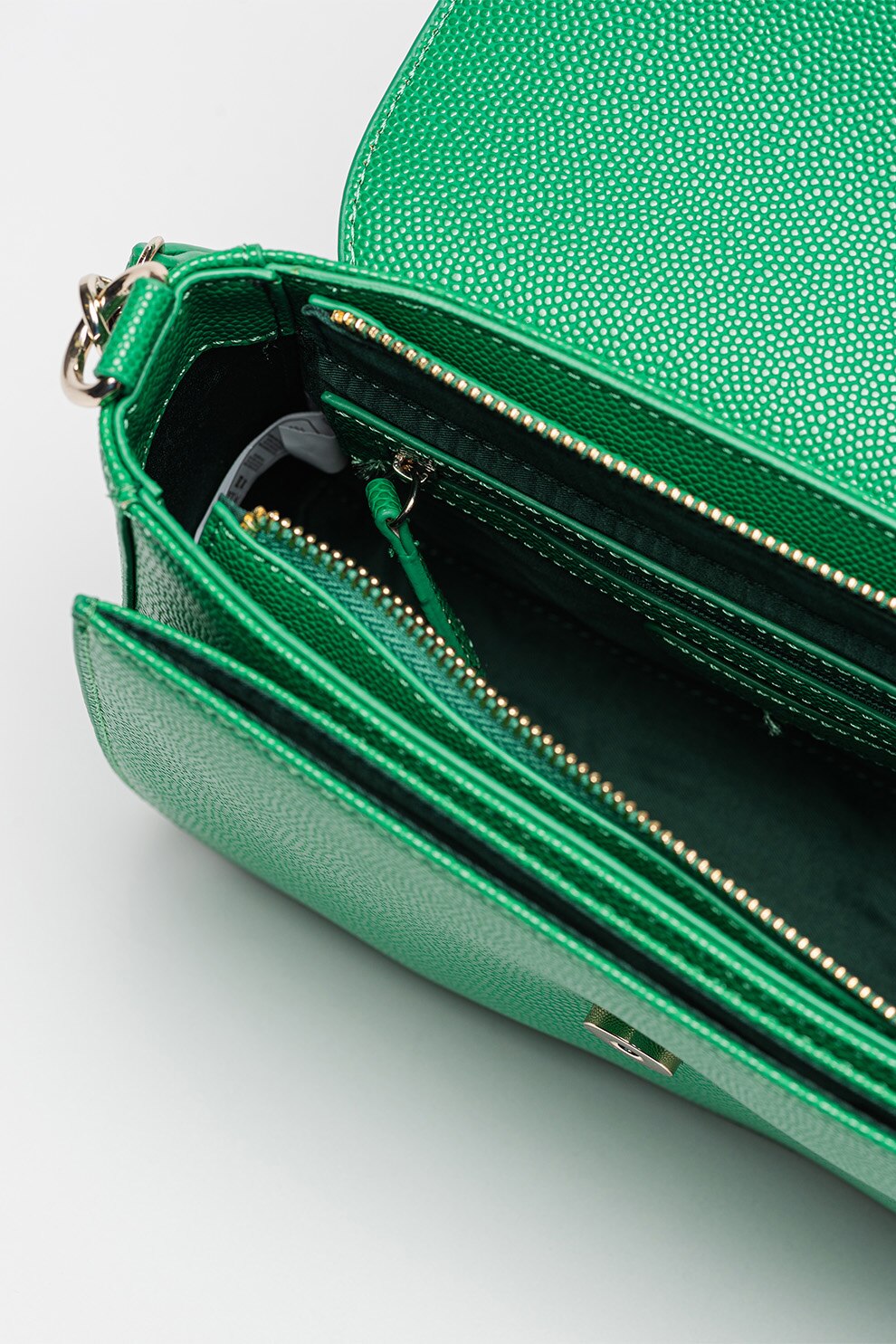 Valentino bags, Divina small clutch in verde