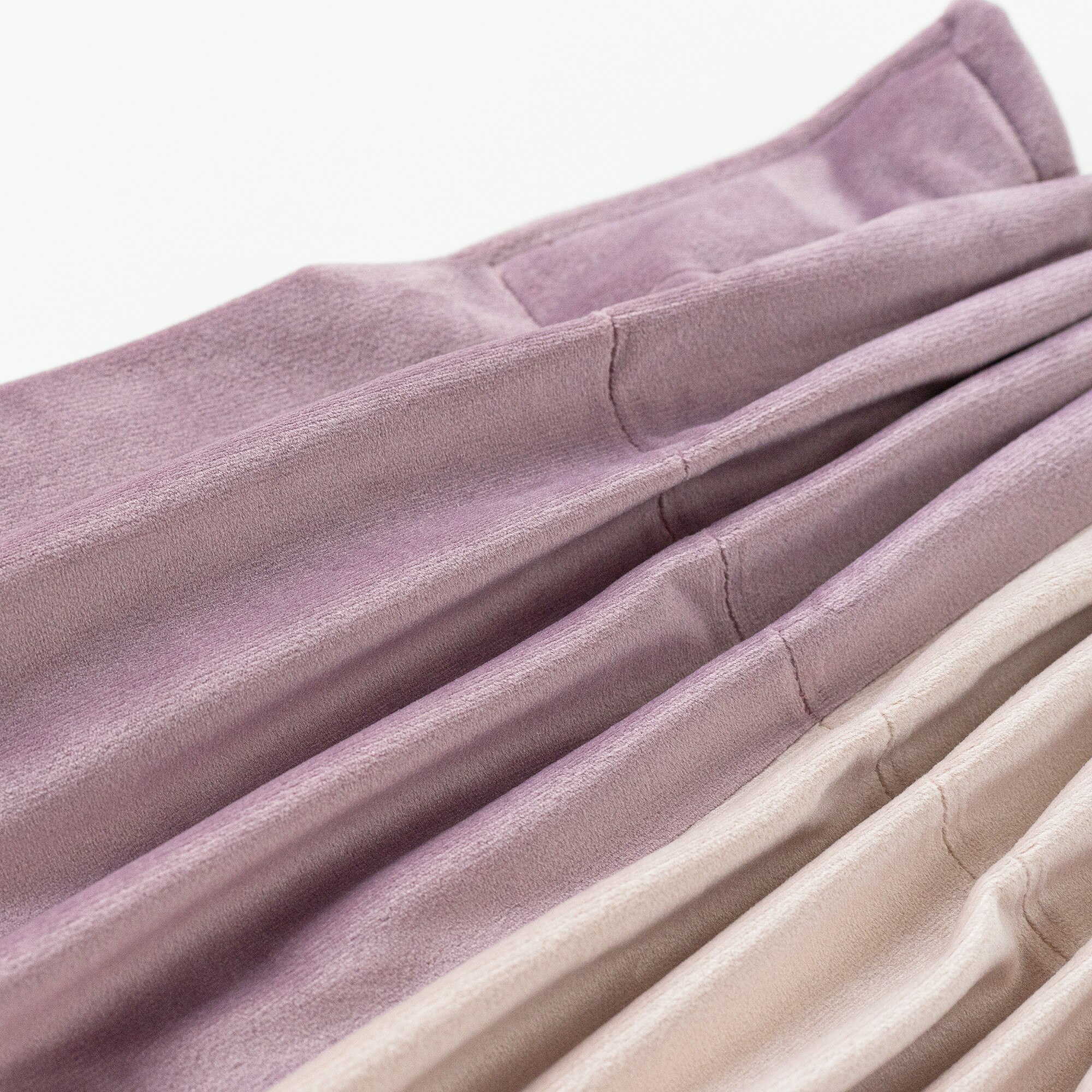 Set Draperii Catifea, Crem-Roz, 300x260 cm - eMAG.ro