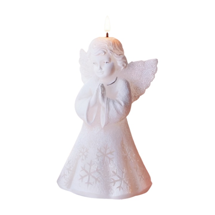 Angyal gyertya, Méret 15 cm, Anyag viasz