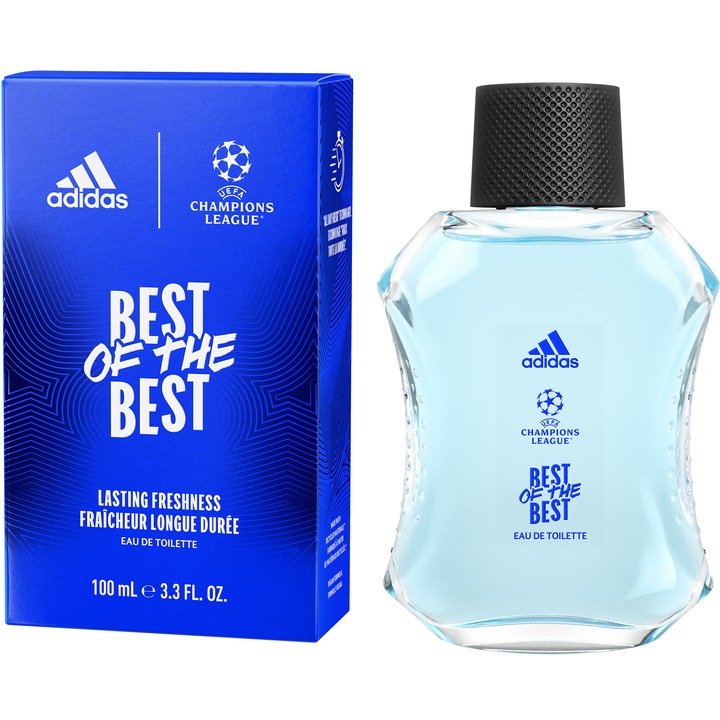 Apa de toaleta Adidas Uefa Best of the Best, Barbati, 100 ml
