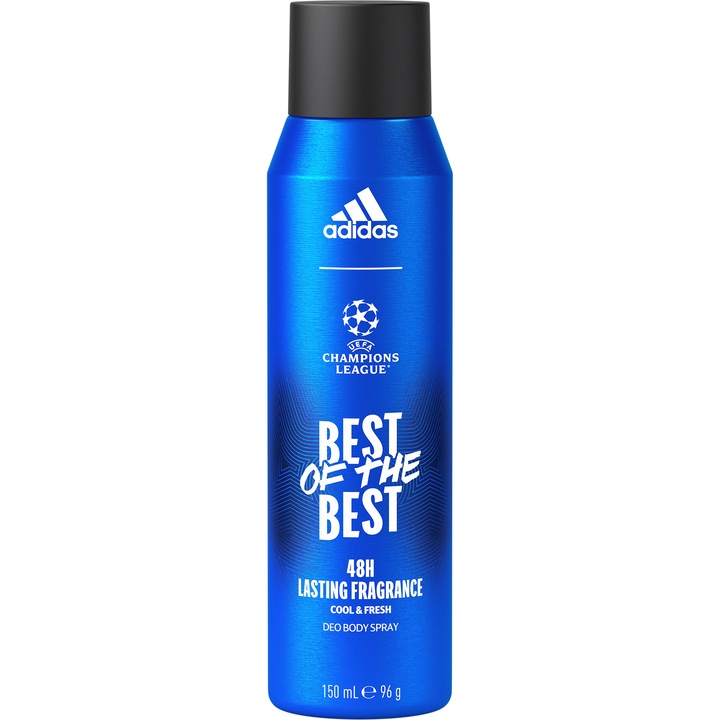 Deodorant spray Adidas Uefa Best of the Best, 150 ml