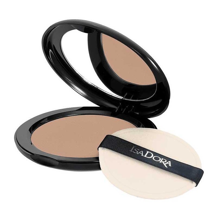 Компактна пудра IsaDora Velvet Touch Compact Powder, 16 Olive Beige Mist, 10гр