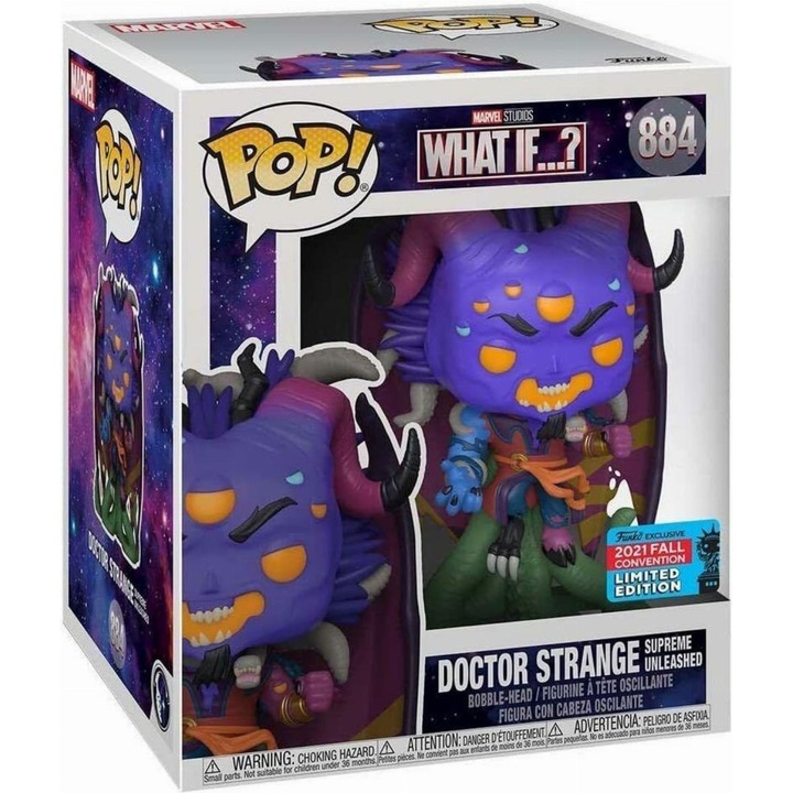 Figure Marvel: Mi lenne, ha - Doctor Strange, Funko POP, 15 cm, +3 év, többszínű
