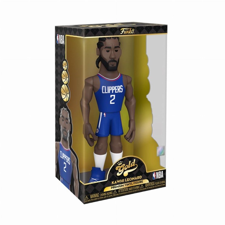NBA figura: Clippers - Kawhi Leonard, Funko POP, +3 év, többszínű