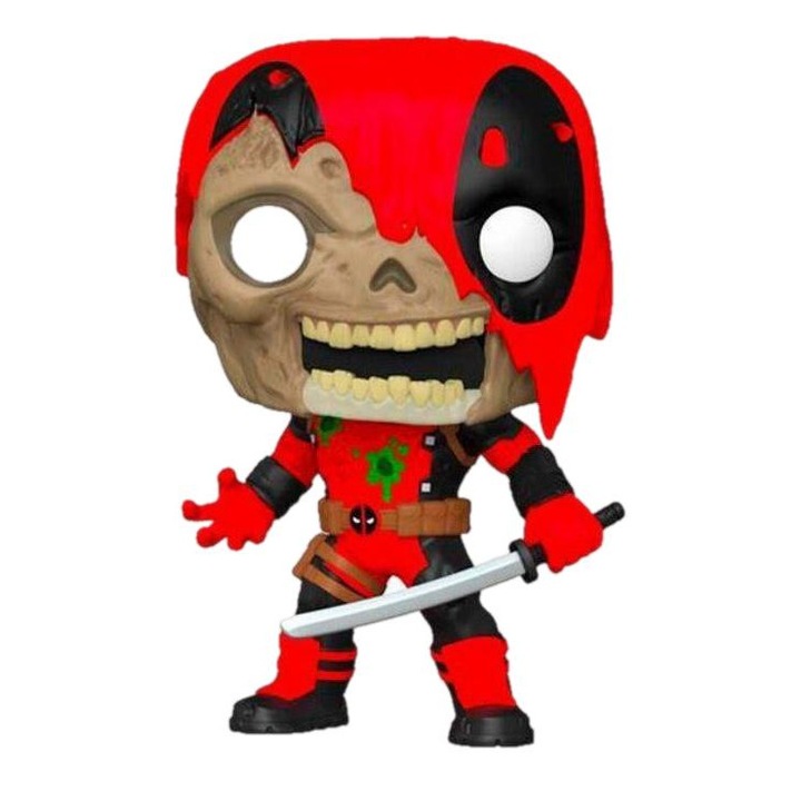 Marvel Zomibes figura - Zombie Deadpool, Funko POP, 30 cm, Többszínű