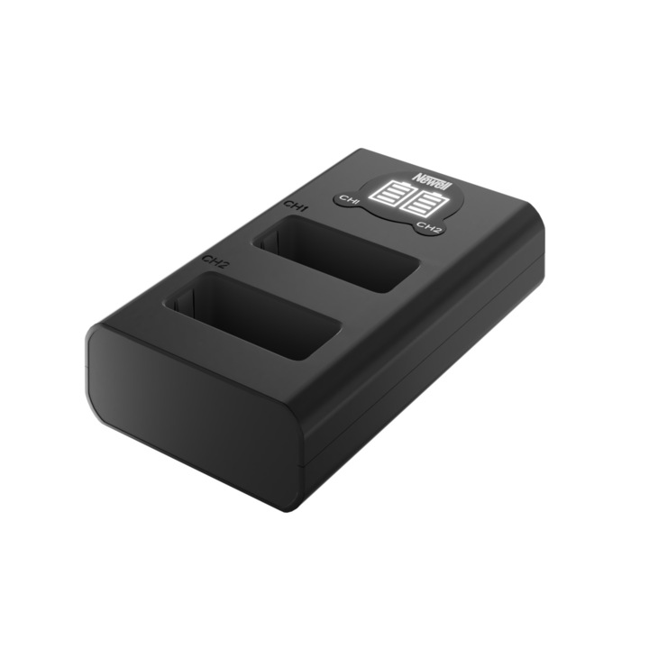 Set de Incarcator DL-USB-C Newell, doua canale, acumulatori LP-E17 pentru Canon