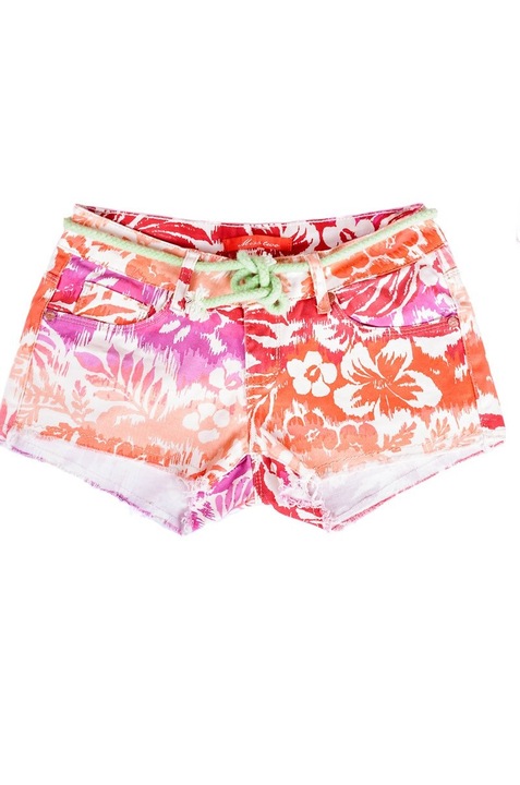 Къси панталони VODO Хавай, Оранжев