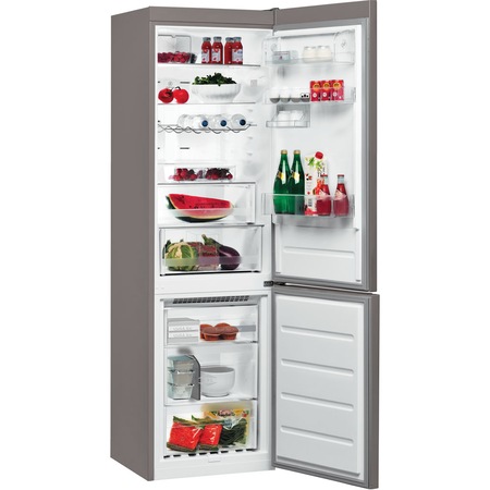 Combina frigorifica Whirlpool BSNF 8451 OX, 319 l, Clasa A+, Supreme No Frost, 6th Sense, H 188.5 cm, Inox