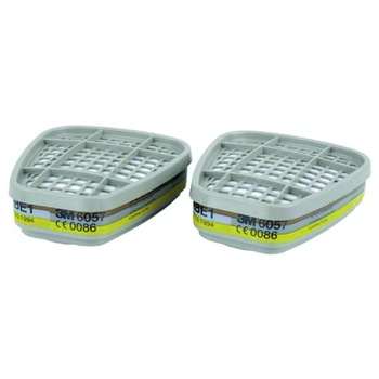 Set de 2 filtre de particule 3M™ 6057 Set de 2 filtre de particule 3M™ 6057