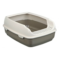 Litiera cu rama Trixie Delio, 48x35x20 cm, Nisipiu/Crem