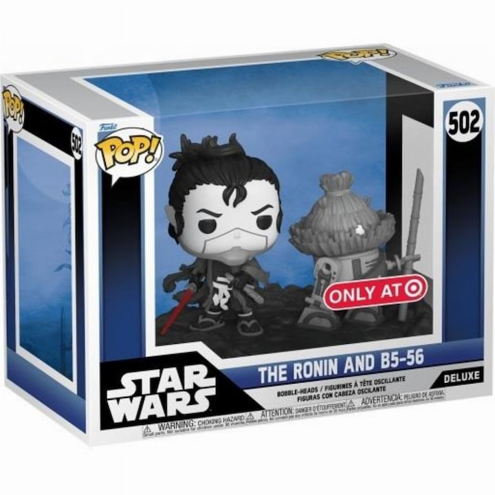 Фигурка: Star Wars - The Ronin и B5-56, Funko POP, 15 см, +3 години, многоцветна