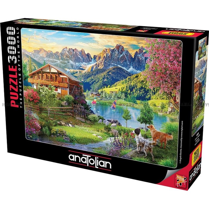 Пъзел, Anatolian, Хижа в Доломитите, 3000 части