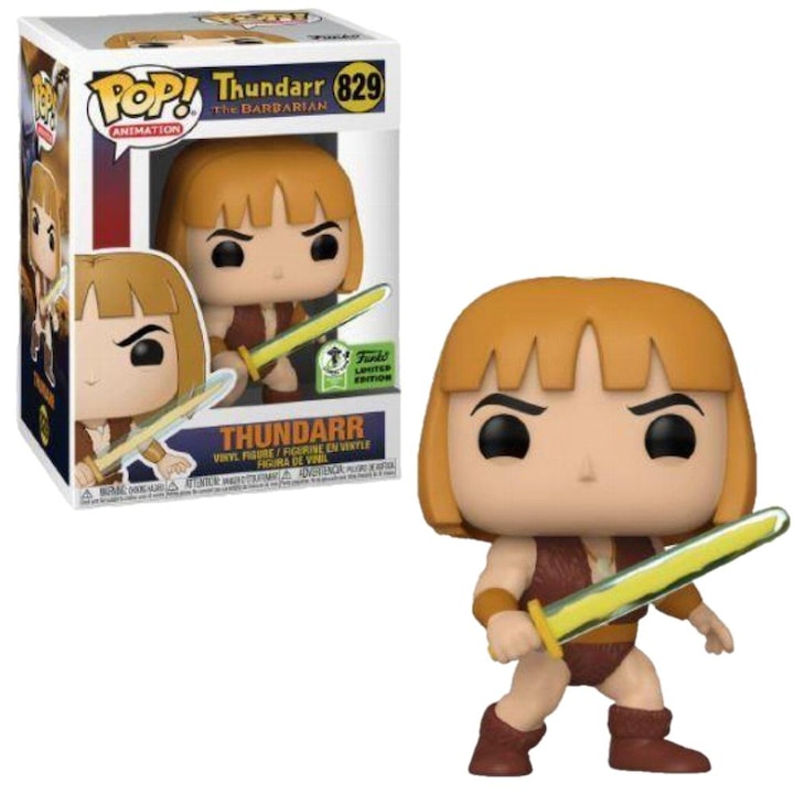 Фигура Thundarr the Barbarian, Funko POP, 10 см, Многоцветен
