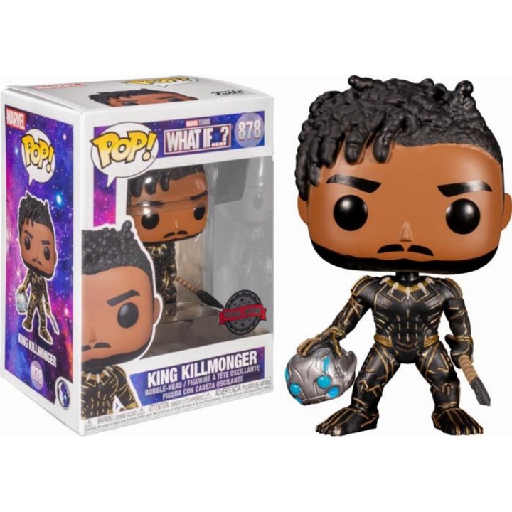 Figura, Funka POP! What if King Killmonger 878 Specjal Edition, Multicolor