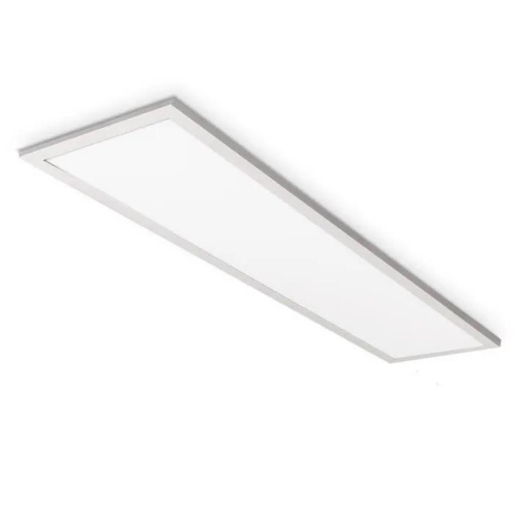 Aplica de tavan, Bomoe, 25x100cm, Alb