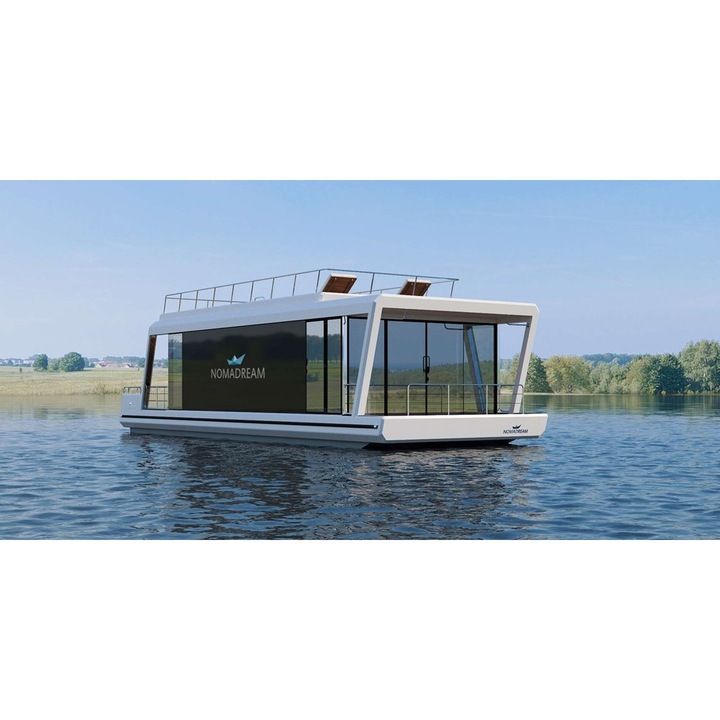 Депозит за Плаваща къща тип „Катамаран“ NOMADREAM 1200, С две палуби, Жилищно пространство 48.00 m², Тераса 44.00 m² ( 650 000лв )