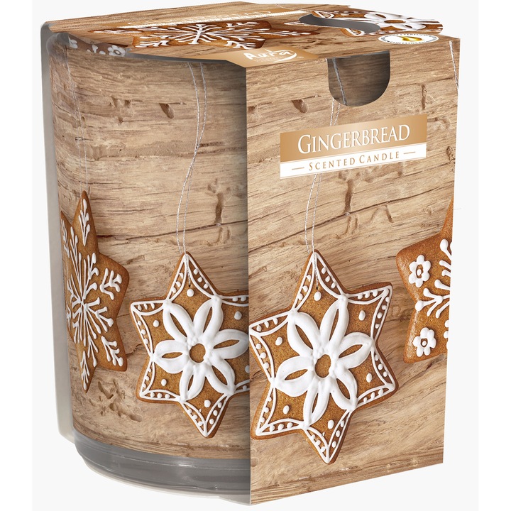 Ароматна стъклена свещ от джинджифил Bispol