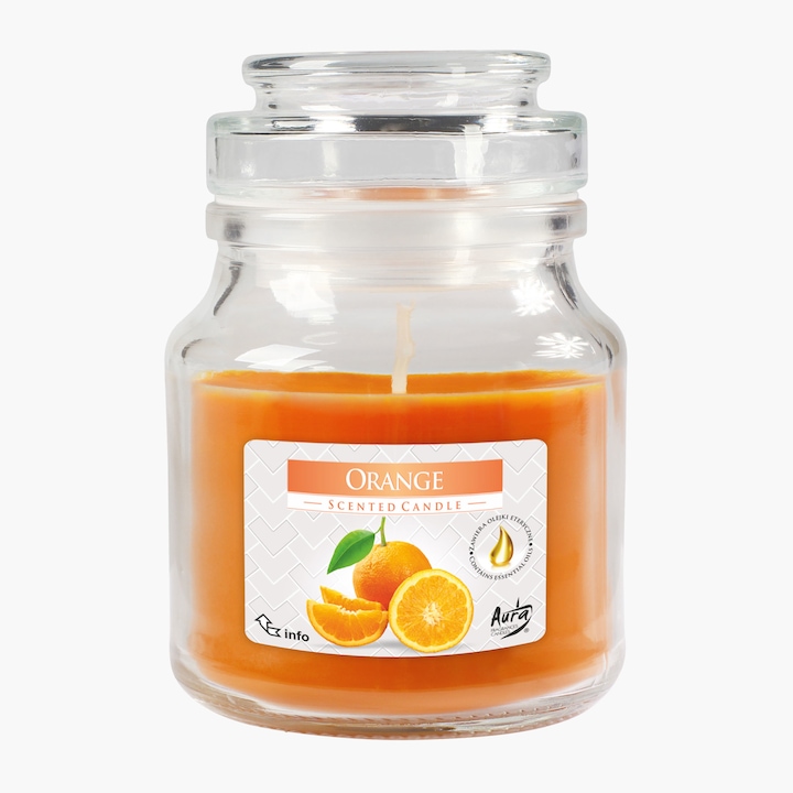 Ароматна свещ в буркан - Orange Bispol