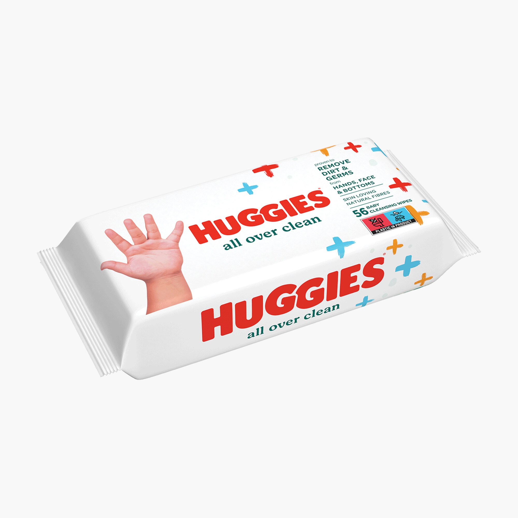 Servetele umede All Over Clean Huggies 56 buc