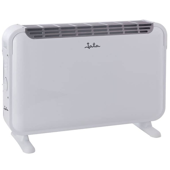 Convector Jata C214, 2000 W, 3 niveluri de putere, Protectie la supraincalzire, Alb
