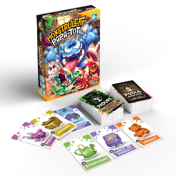 Joc Lucky Duck Games - Monstruletii papa-tot, lb. romana