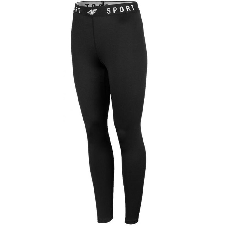 Colanti leggings sport fitness yoga 4F H4Z22, marimea S, negru