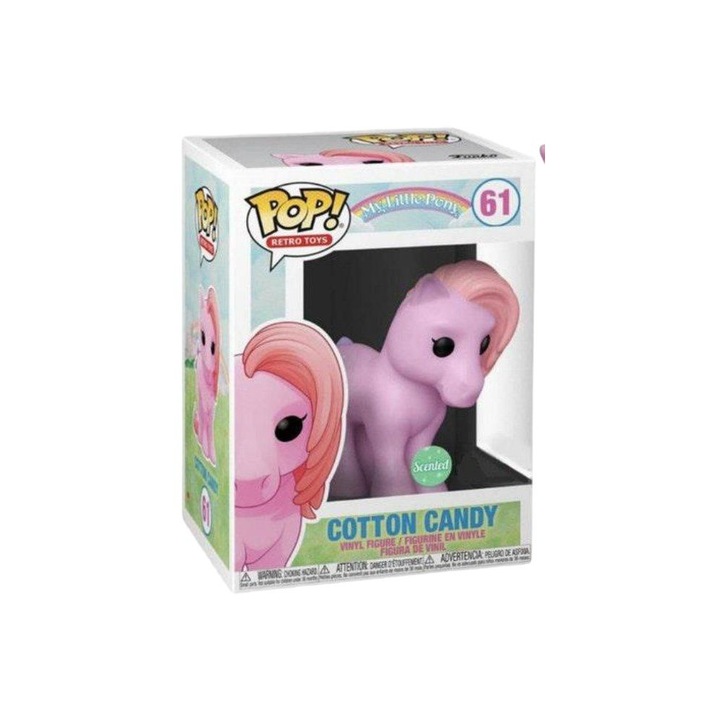 Figurina Funko POP, My Little Pony Cotton Candy, Vinil, 3 ani+, 10cm, Multicolor