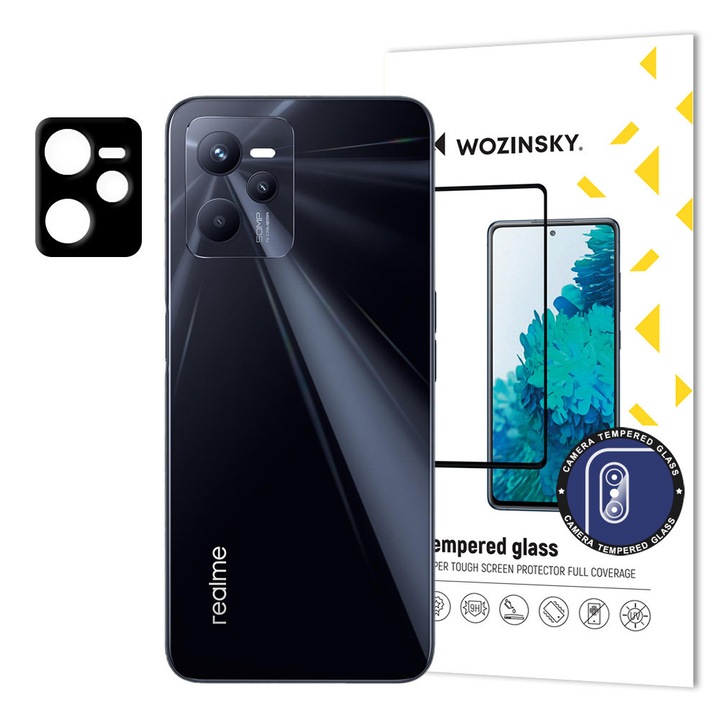 Wozinsky Full Camera Glass 9H üvegfólia Realme C35-höz