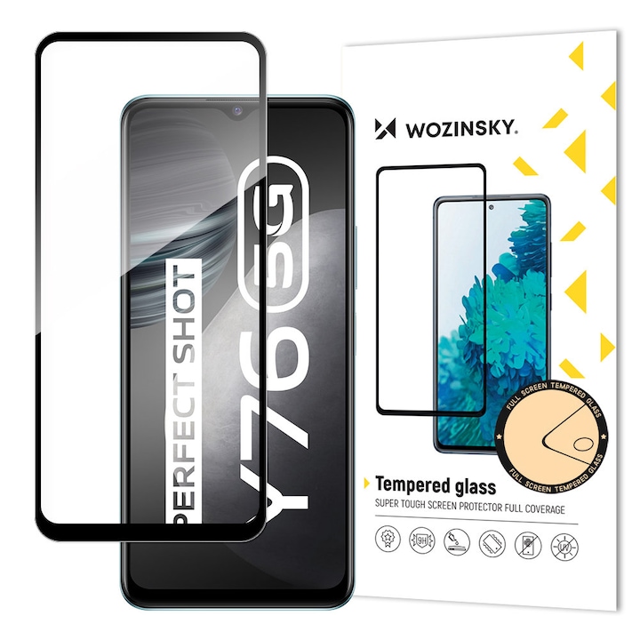 Wozinsky Π·Π°ΡΠΈΡΠ΅Π½ΠΎ ΡΡΡΠΊΠ»Π΅Π½ΠΎ ΡΠΎΠ»ΠΈΠΎ Π·Π° Vivo Y76 5G / Y76s / Y74s