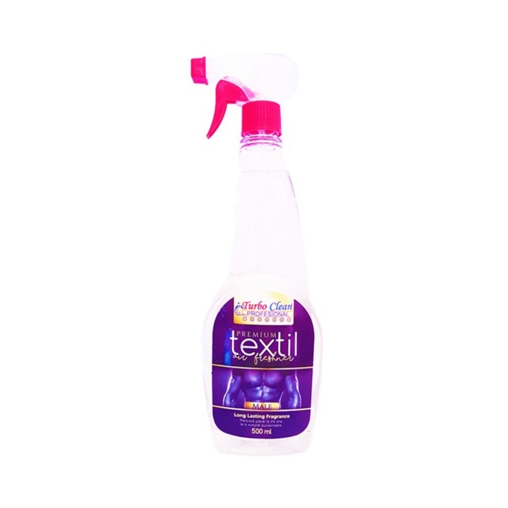 Odorizant camera si textile Turbo Clean Premium 500 ml Male pe baza de alcool