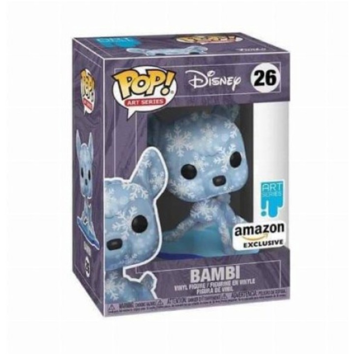 Funko POP figura, Disney Bambi, Vinyl, 3 év+, 10cm, Többszínű
