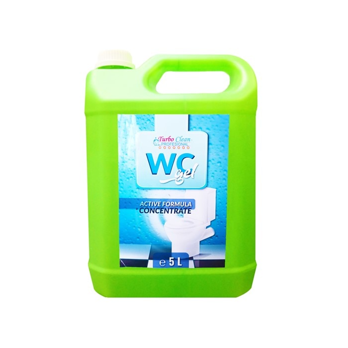 Разтвор за почистване на тоалетна Turbo Clean Gel 5л - eMAG.bg