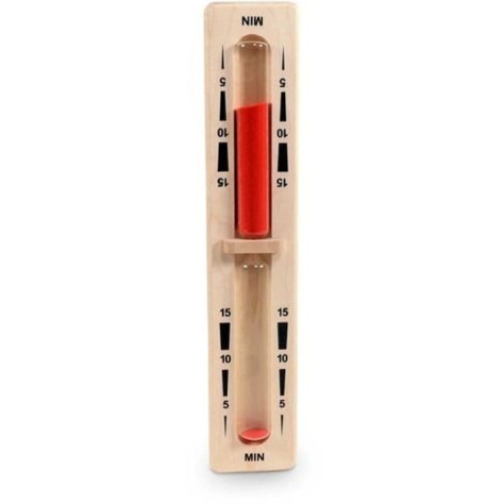 Clepsidra sauna cu nisip ROSU