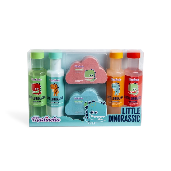 Комплект детски продукти за баня Little Dinorassic Martinelia 99608