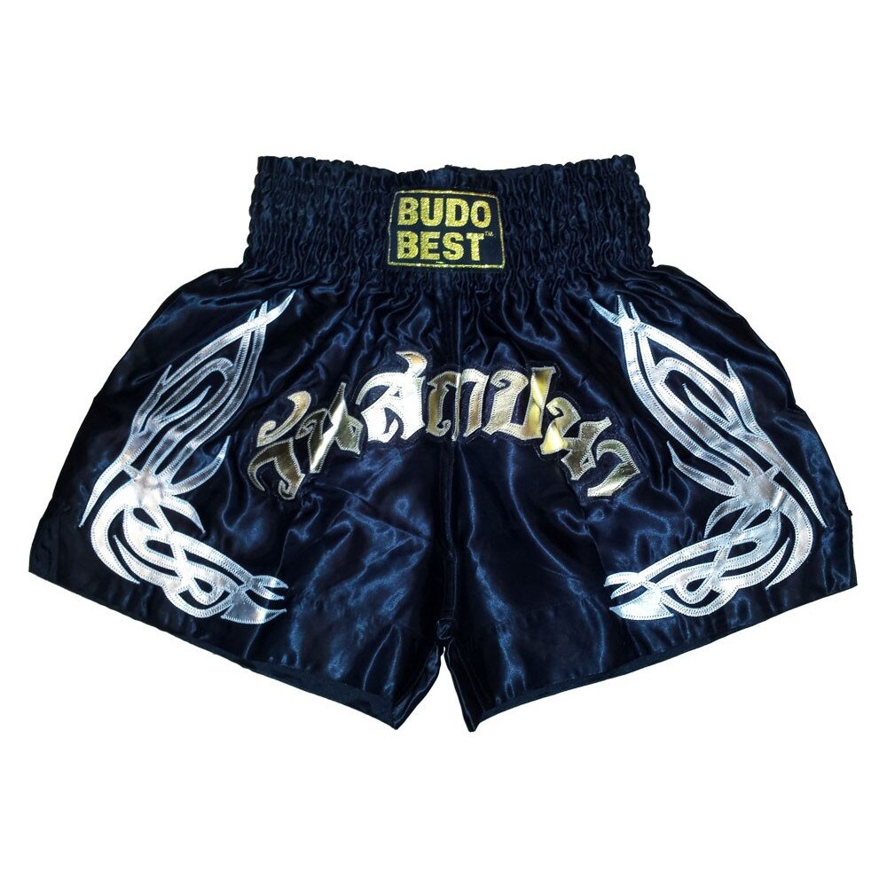 Thai Short NS-02, Negru/galben/alb