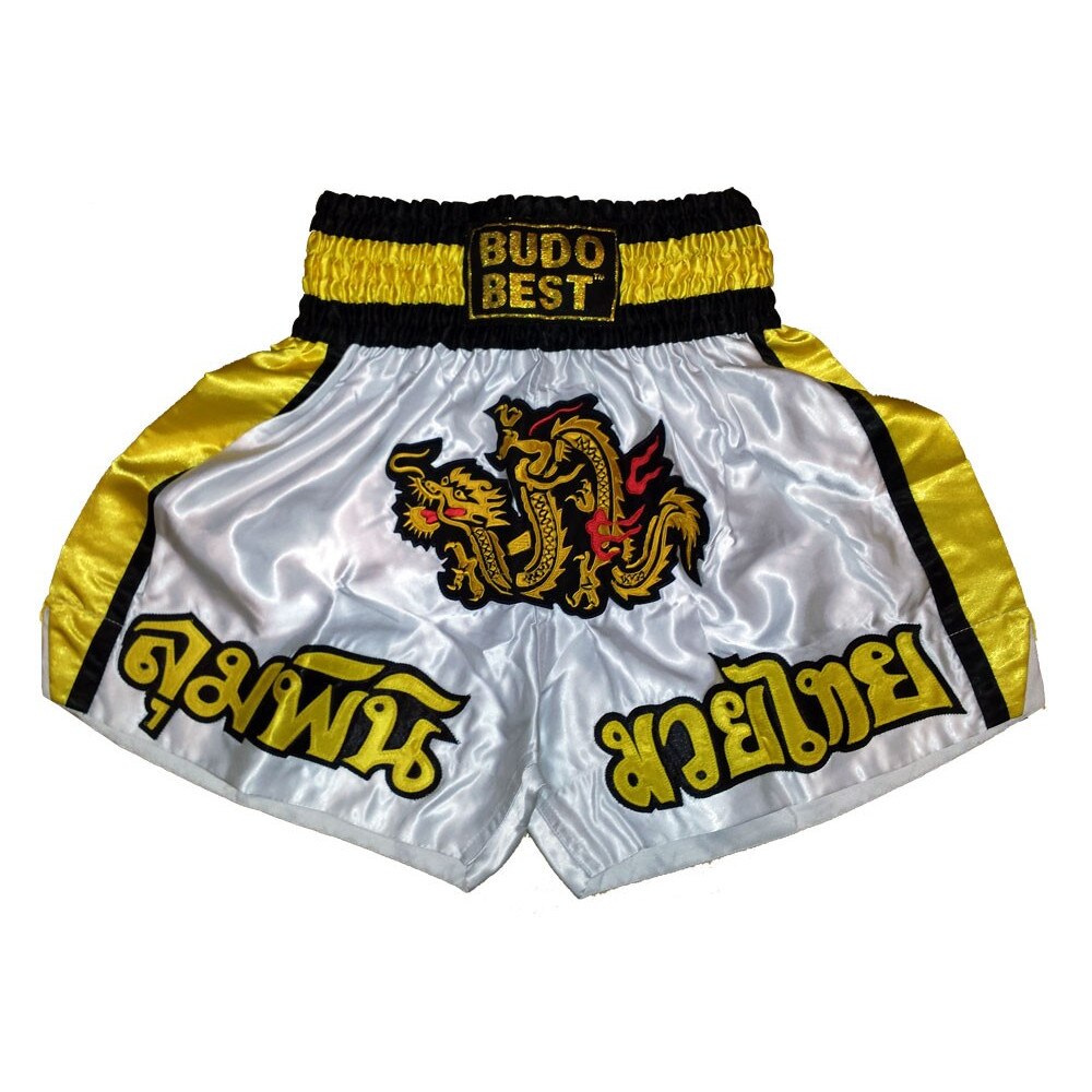 Thai Short NS-04, Alb/galben/negru