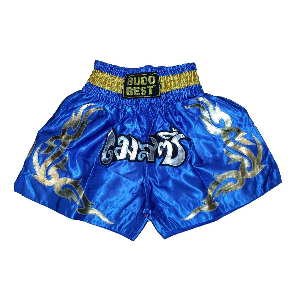 Thai Short NS-06, Albastru/galben/alb