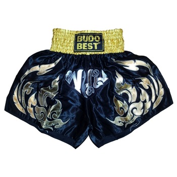 Thai Short NS-10, Negru/galben/alb Thai Short NS-10, Negru/galben/alb