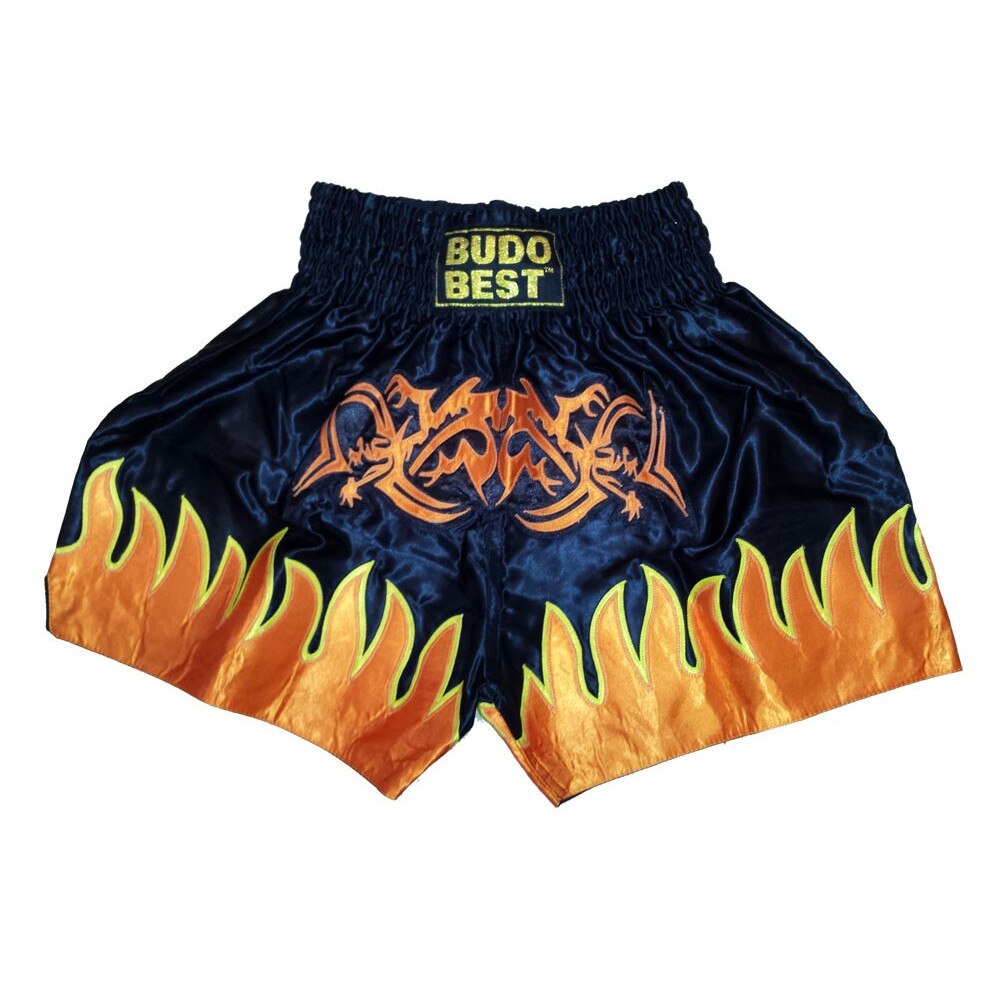 Thai Short NS-12, Negru/oranj