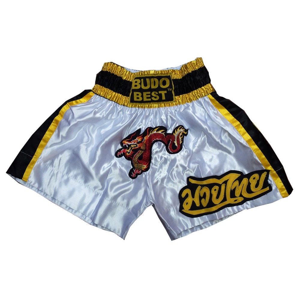 Short MuayThai model S-5, Alb