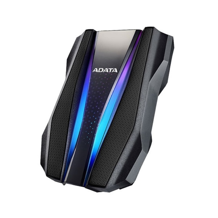 HDD твърд диск, 2TB, Ext A-Data HD770G, Black w/RGB, SS300421