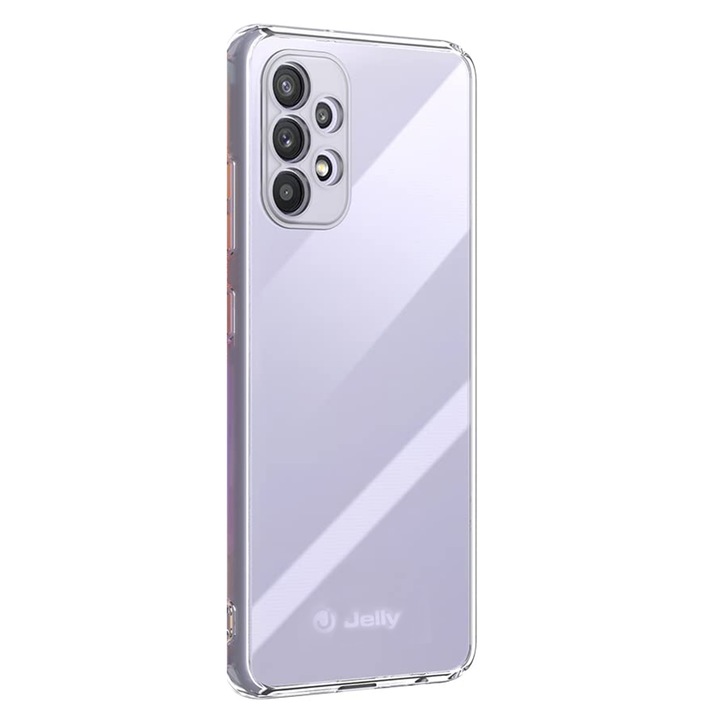 Калъф Jelly за Samsung Galaxy A73 5G, Силиконов, Прозрачен