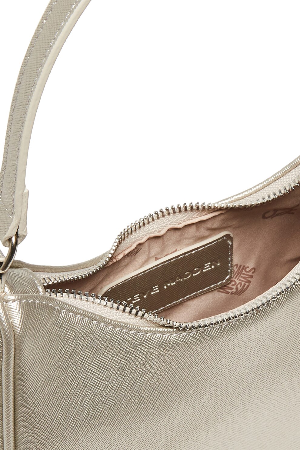 Steve Madden, Glide műbőr kézitáska, Aranyszín eMAG.hu