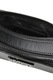 Steve Madden, Geanta crossbody de piele saffiano sintetica cu monograma Brisa, Negru