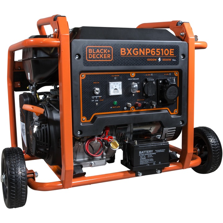 GENMAC G8000E-T – Generatore elettrico a benzina sia trifase che